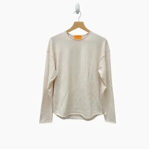 Guest in Residence Cashmere Oversized Crew - Cream - Small